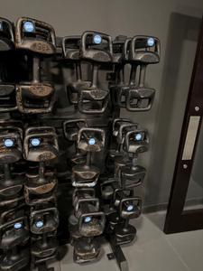 9 Spot Dumbell/ Kettlebell Weight Rack (Weights Sold Separately)