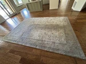 Grey Color  Area Rug 