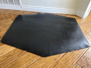 Hexagon Gaming Chair Mat 