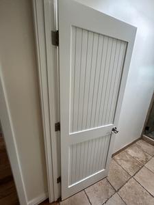 Raised Panel Door with Hardware 