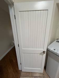 Raised Panel Door with Hardware 