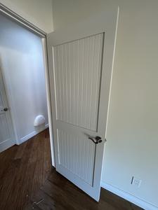 Raised Panel Door with Hardware 
