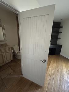 Raised Panel Door with Hardware 
