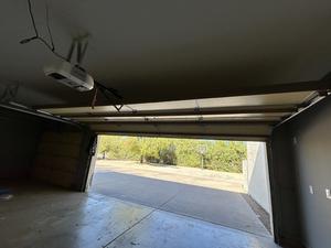 4-Panel Garage Door with LiftMaster Opener 