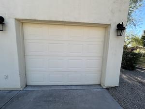 4-Panel Garage Door with LiftMaster Formula-I Opener 