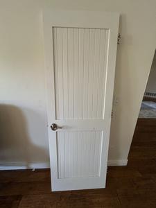 Raised Panel Door with Hardware 