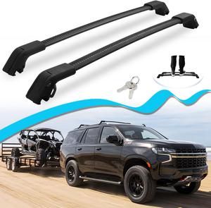 New - &#1887;&#1072;&#1887;&#1072;&#1887;&#816;&#1872;&#752;&#1872;&#112;&#1872;&#146; Lockable Roof Racks Fit for 2021-2024 Chevrolet Tahoe &#38; Suburban, Yukon &#38; Yukon XL, Escalade ESV - Anti-Theft Cross Bars - All Aluminum Alloy
