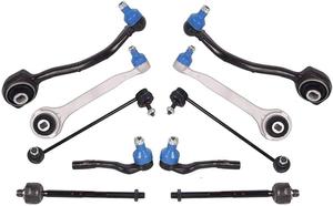 ($114.99) New - TOPAZ 10 Pcs Front Upper &#38; Lower Suspension Control Arms Tie Rod End Sway Bar Replacement for Mercedes-Benz C230 C240 C280 C320 CLK320 CLK350