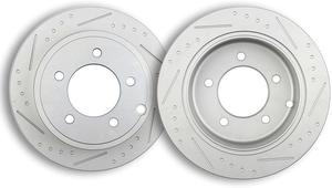 Open box - ECCPP 53036 2pcs Rear Solid Disc Brake Rotors 262mm Fit For Chrysler 200 2011-2014,For Chrysler Sebring 2007-2010,For Dodge Avenger 2008-2014,For Dodge Caliber 2007-2012,For Jeep Compass 2007-2017
