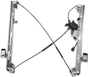 Open box - YHTAUTO Front Passenger Side Power Window Regulator with 2-Pin Motor Assembly for Chevy Silverado 1500 2500 3500 Tahoe &#38; GMC Sierra Yukon &#38; Cadillac Escalade 1999-2006