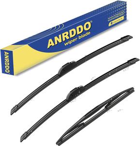 New - 3 wipers Replacement for 2014-2018 Subaru Forester/2015-2019 Outback Legacy/2006-2007 Nissan Murano, Windshield Wiper Blades Original Equipment Replacement - 26&#34;+17&#34;+14&#34; (Set of 3) U/J HOOK