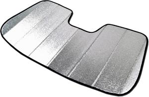 New - Front Car Windshield Sun Shade Compatible With 2014-2019 BMW 3-Series GT F34 | Custom Fit Visor Accordion Fold Style Sun Protector | Silver &#38; Grey 1-pc Set | SS-021
