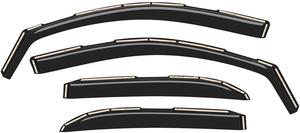 Open box - Voron Glass in-Channel Extra Durable Rain Guards for Ford F250 to F550 Super Duty 2017-2022 Crew Cab, Window Deflectors, Vent Window Visors, 4 Pieces - 200289