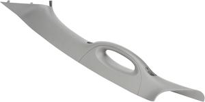 New - Left Driver Side A Pillar Grab Handle Assist Panel 4L3Z-1503599-AAB Compatible with 2004-2008 Ford F150, 2006-2008 Lincoln Mark LT &#65288;Gray
