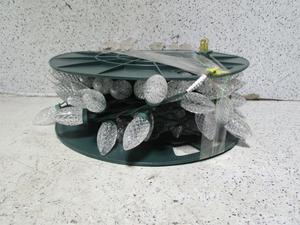 Home Accents Holiday 100 Count Warm White Faceted C9 LED Lights (As-Is) (Preview Recommended)