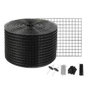 VEVOR 8 inch x 100 ft Solar Panel Bird Guard Garden Fence Critter Guard Roll Kit with 70 pcs Stainless Steel Solar Panel (Preview Recommended)