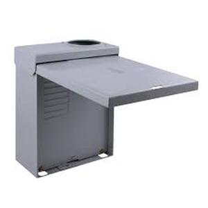GE PowerMark Plus Outdoor 125 Amp 4-Space 8-Circuit Single-Phase Main Lug Circuit Breaker Panel (Preview Recommended)