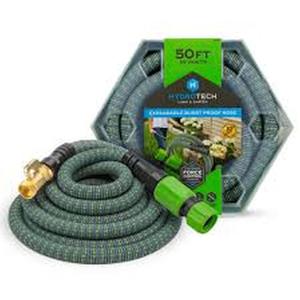 Hydrotech 5/8 in. Dia. x 50 ft. Burst Proof Expandable Garden Water Hose (Preview Recommended)