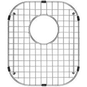 SERENE VALLEY 12.01 in. x 14.17 in. Rear Drain Heavy-Duty Stainless-Steel Sink Protector (Preview Recommended)