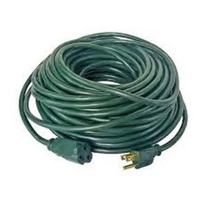 HDX 100 ft. 16/3 Indoor/Outdoor Extension Cord, Green (Preview Recommended)