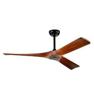 Keazile 52 in. Indoor Matte Black Ceiling Fan with Remote Control and Reversible Motor (Retail $196) (Preview Recommended)