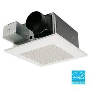 Panasonic WhisperFit DC, Pick-A-Flow 50,80,110 CFM ENERGY STAR Quiet Ceiling Bathroom Exhaust Fan w/Flex-Z Fast Install Bracket (Retail $129) (Preview Recommended)
