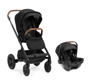 Nuna MIXX Next and PIPA urbn Travel System - Caviar - TS13400CVR