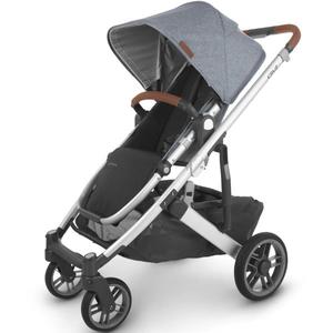 UPPAbaby Cruz V2 Stroller - Gregory Blue Melange - 0420-CRZ-NA-GRG