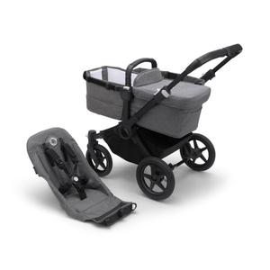 Bugaboo Donkey5 Base - Black / Grey Melange - 100002047