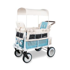 WonderFold VW2 Luxe Stroller Wagon - Volkswagen Special Edition - Bondi Blue - VW2-BLU