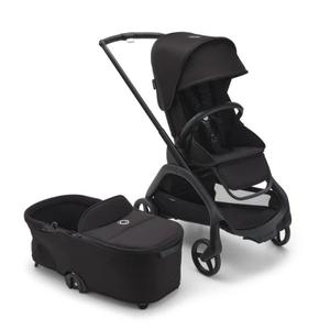 Bugaboo Dragonfly Stroller and Bassinet Complete - Black / Midnight Black - 100176034