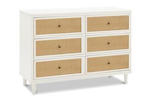 Namesake Marin with Cane 6 Drawer Assembled Dresser - Default Title - M23716RWHC