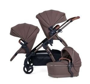 Silver Cross Wave 3 Single-to-Double Stroller - Caramel - SX2322.CMUC